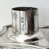 Superb Pair of Edwardian Sterling Silver Candlesticks