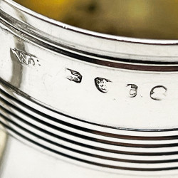 Handsome Georgian Sterling Silver Christening Mug