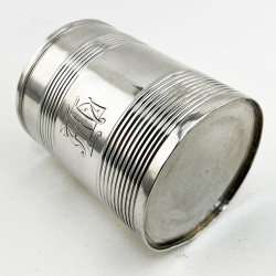 Handsome Georgian Sterling Silver Christening Mug