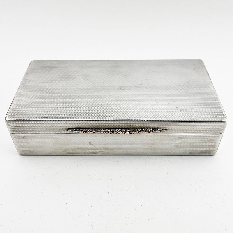 Quality 15 Troy Oz Sterling Silver Trinket or Jewellery Box (1951)