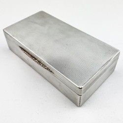 Quality 15 Troy Oz Sterling Silver Trinket or Jewellery Box