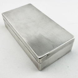 Quality 15 Troy Oz Sterling Silver Trinket or Jewellery Box
