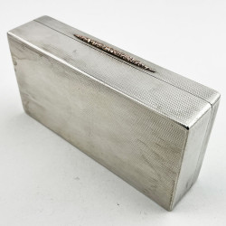 Quality 15 Troy Oz Sterling Silver Trinket or Jewellery Box