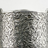 Boxed Set of Four Victorian Sterling Silver Napkin Rings