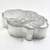 Goliath Size William Comyns Sterling Silver Jewellery or Trinket Box
