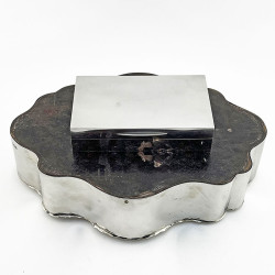 Goliath Size William Comyns Sterling Silver Jewellery or Trinket Box