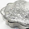 Goliath Size William Comyns Sterling Silver Jewellery or Trinket Box