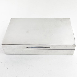 Edward Barnard Sterling Silver Trinket or Cigarette Box (1939)