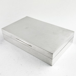 Edward Barnard Sterling Silver Trinket or Cigarette Box