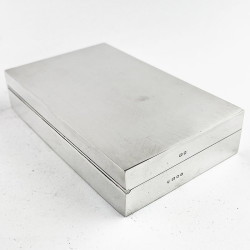 Edward Barnard Sterling Silver Trinket or Cigarette Box