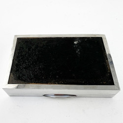 Edward Barnard Sterling Silver Trinket or Cigarette Box