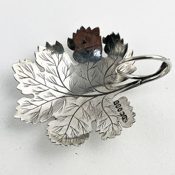 Early Victorian Sterling Silver Tea Caddy Spoon