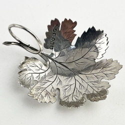 Early Victorian Sterling Silver Tea Caddy Spoon (1847)