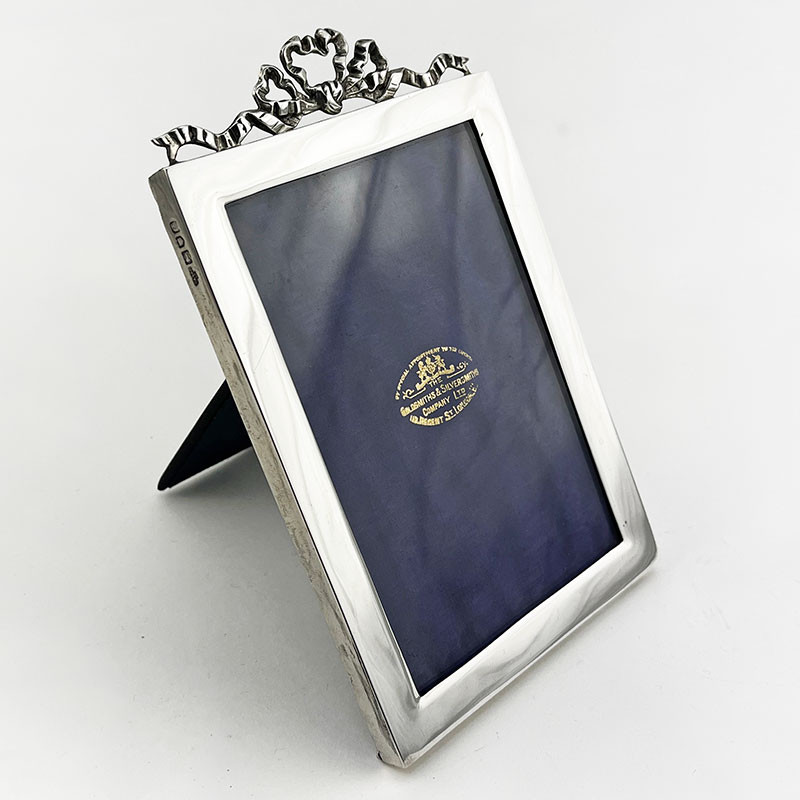 Goldsmith & Silversmiths Sterling Silver Photo Frame