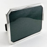 Stylish Plain Sterling Silver Photo Frame