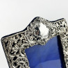Decorative Victorian Sterling Silver Photo Frame