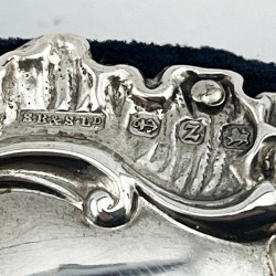 Decorative Victorian Sterling Silver Photo Frame
