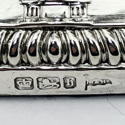 Attractive Pair of Neo Classical Style Sterling Silver Candlesticks