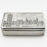 Asprey & Co Ltd Sterling Silver Trinket or Snuff Box (1957)