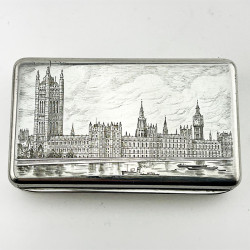 Asprey & Co Ltd Sterling Silver Trinket or Snuff Box
