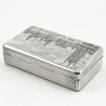 Asprey & Co Ltd Sterling Silver Trinket or Snuff Box