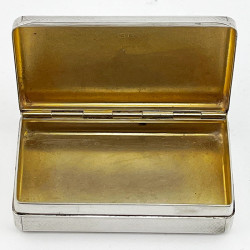 Asprey & Co Ltd Sterling Silver Trinket or Snuff Box