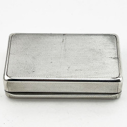Asprey & Co Ltd Sterling Silver Trinket or Snuff Box