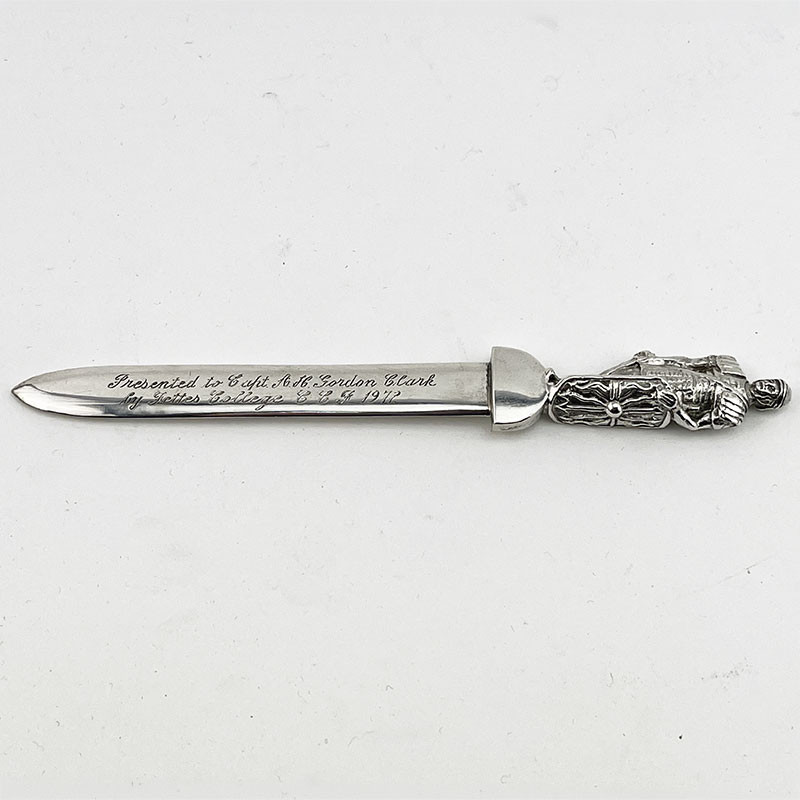 Good Quality Irish Sterling Silver Paper Knife