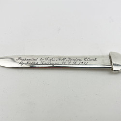 Good Quality Irish Sterling Silver Paper Knife