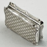 Nathaniel Mills Early Victorian Sterling Silver Vinaigrette