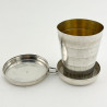 Well Engineered Collapsible Vintage Sterling Silver Drinking Cup (1979)