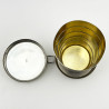 Well Engineered Collapsible Vintage Sterling Silver Drinking Cup
