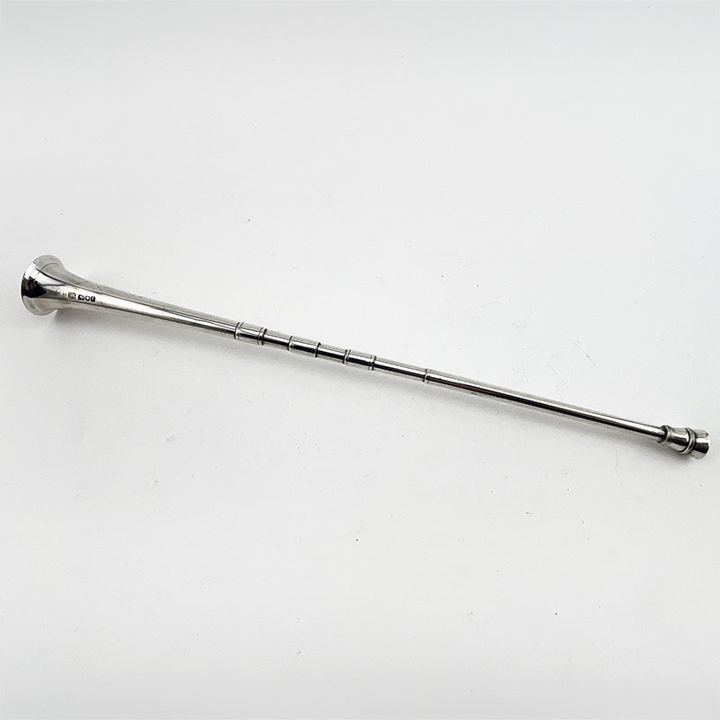 Unusual Sampson Mordan Sterling Silver Candle Snuffer (1910)