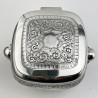Martin Hall & Co Victorian Silver Plated Tea Caddy or Trinket Box