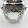 Martin Hall & Co Victorian Silver Plated Tea Caddy or Trinket Box