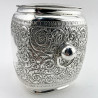 Martin Hall & Co Victorian Silver Plated Tea Caddy or Trinket Box