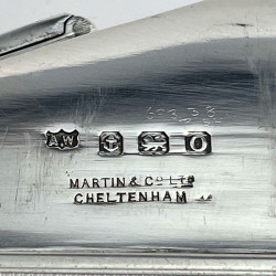 Superb Quality and Style Sterling Silver Hip Flask