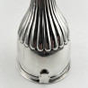 Double Crested George III Sterling Silver Wine Funnel