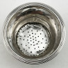 Double Crested George III Sterling Silver Wine Funnel