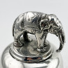 Unique 22.5 Troy Oz Victorian Sterling Silver Table Bell