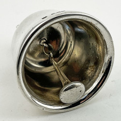 Unique 22.5 Troy Oz Victorian Sterling Silver Table Bell