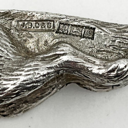 Good Quality Cast Sterling Silver Fox Corkscrew
