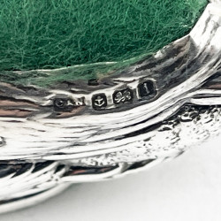 Edwardian Sterling Silver Duck Pin Cushion