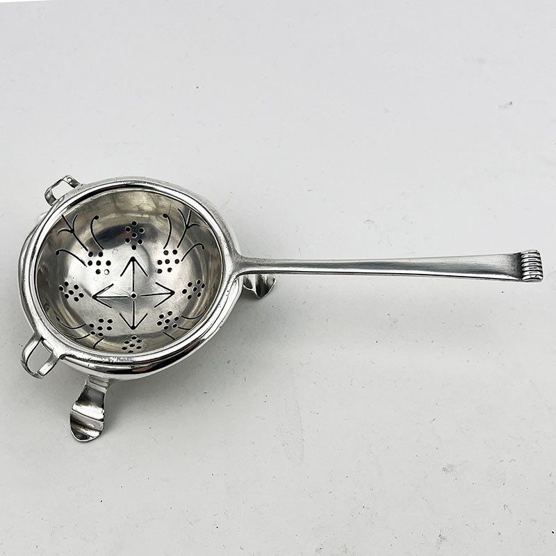 Good Quality Sterling Silver Tea Strainer (1937 and 1938)
