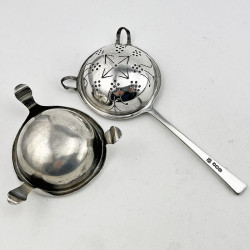 Good Quality Sterling Silver Tea Strainer