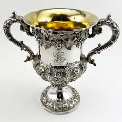 Impressive William IV Sterling Silver Cup or Trophy
