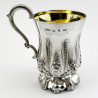 Early Victorian Sterling Silver Christening Mug (1850)