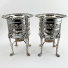 Pair of Very Unusual Tall Bottle or Flower Stands (c.1900)
