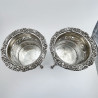 Pair of Very Unusual Tall Bottle or Flower Stands