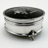 Goldsmiths and Silversmiths Tortoiseshell and Silver Jewellery or Trinket Box